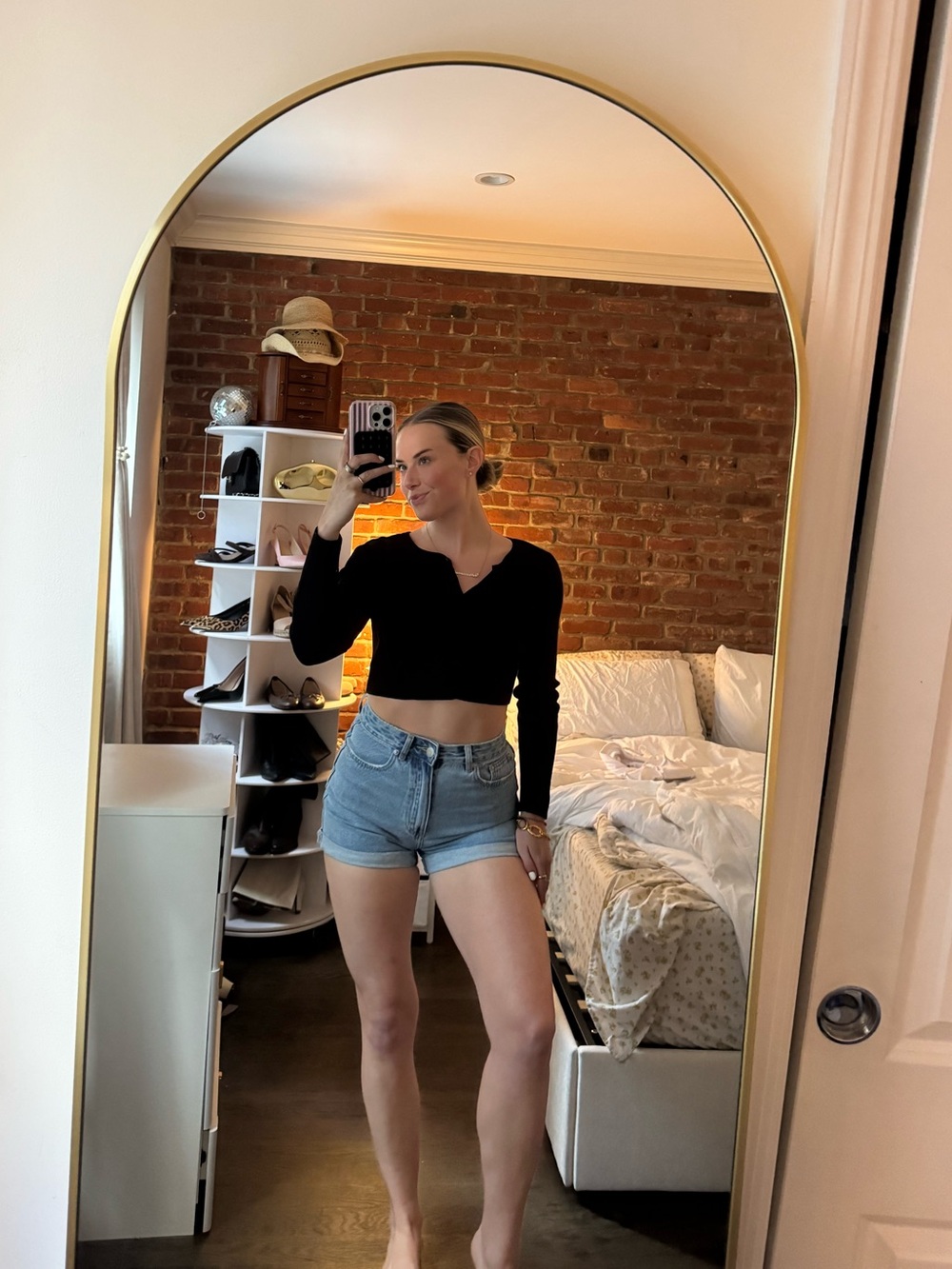Glassons High Waisted Jean Shorts